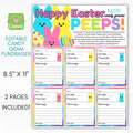 Peeps Candy Grams Fundraiser SET